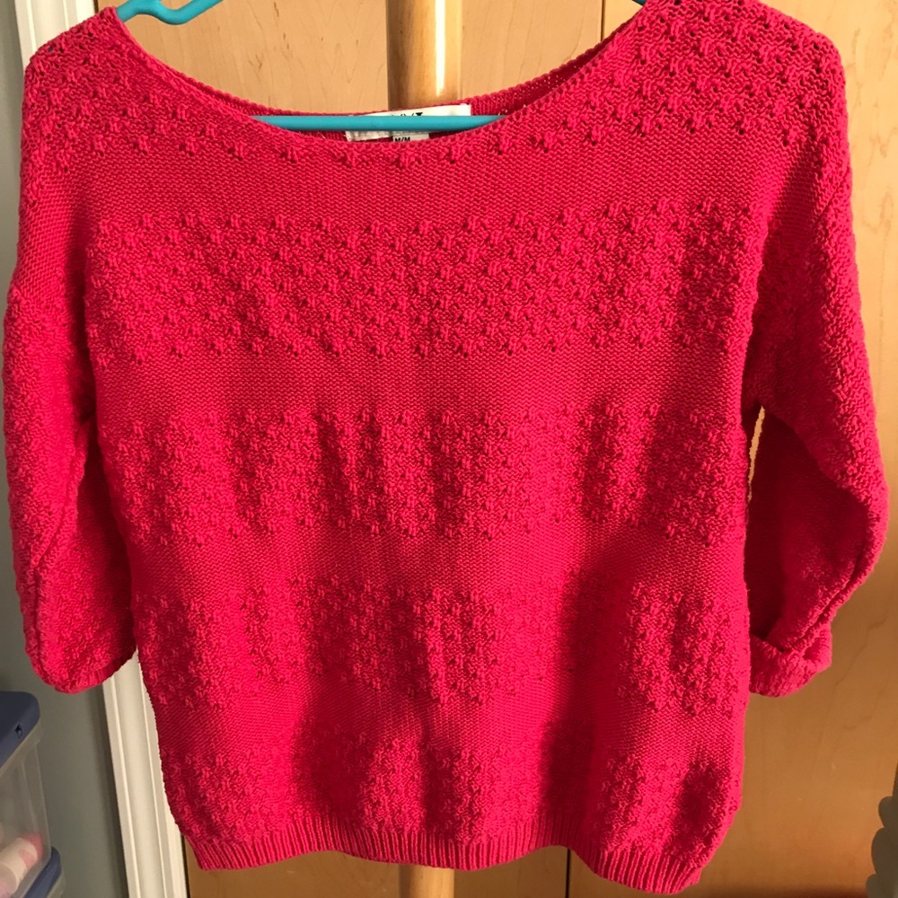 Pink Sweater